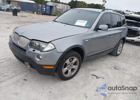 2008 BMW X3 3.0Si из США, поврежденный, VIN WBXPC93498WJ18505